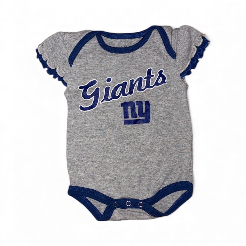 NFL Gray and Blue Baby Onesie